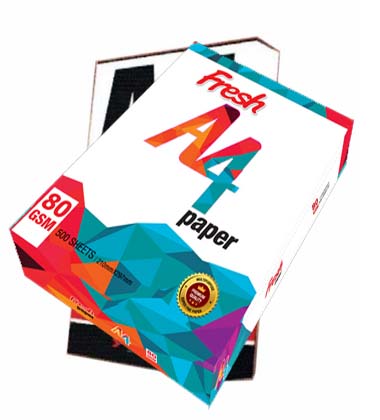 Fresh A4 Size Paper (80 GSM) 10Page – Fresh Bazar